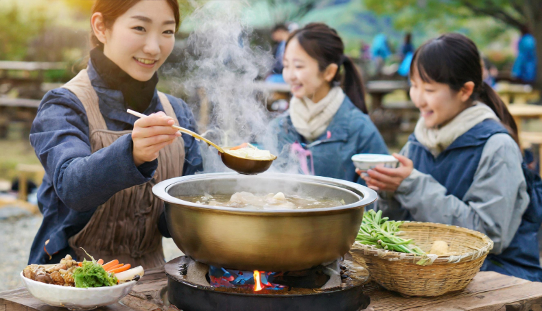 【芋煮会・鍋イベント】体の芯から温まる、餅つきに代わる冬にぴったりのイベント！